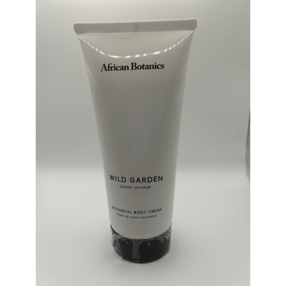 African Botanics • Wild Garden • Jardin Sauvage • Body Cream 6.8 Oz • New No Box